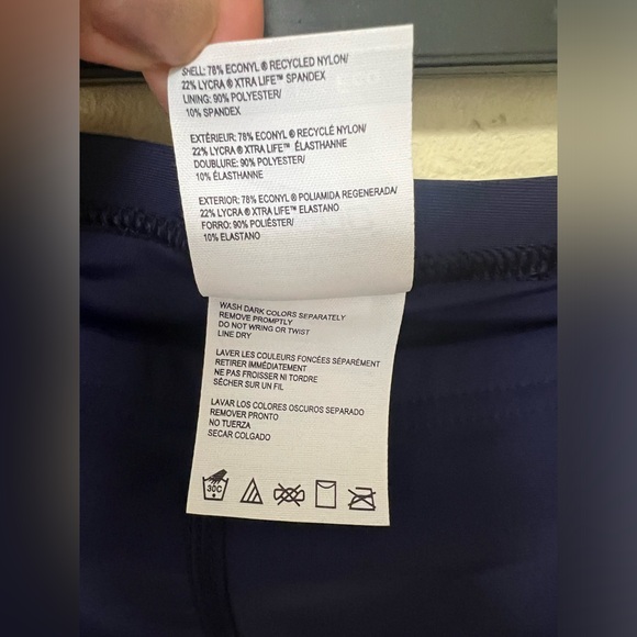 Speedo Power Flex Eco Navy Blue Size 38 Unisex - Picture 4 of 7